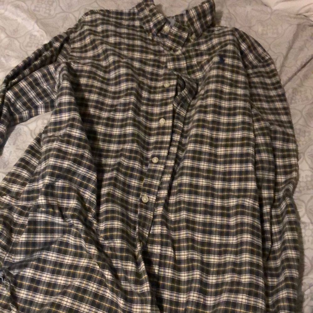 men’s saint lauren button down
